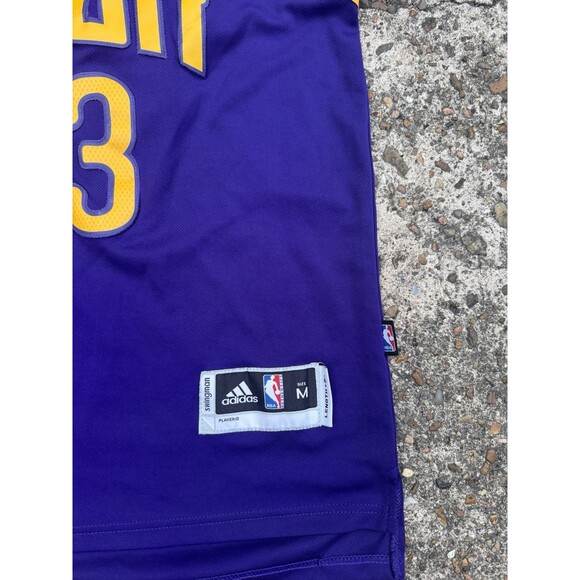 Adidas NBA Nola New Orleans Pelicans #23 Anthony Davis SEWN Swingman Jersey M - Picture 2 of 6